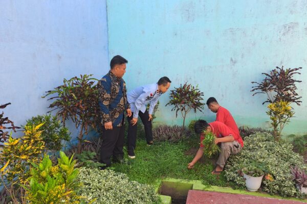 Kalapas Suliki, Kamesworo Ajak WBP terapkan Lingkungan Bersih, Dalam Rangka Peringati World Enviroment Day